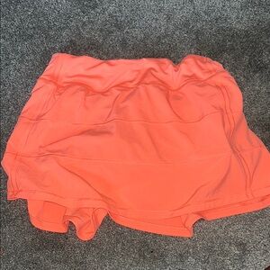 Lululemon Athletica Vibrant Coral Skort